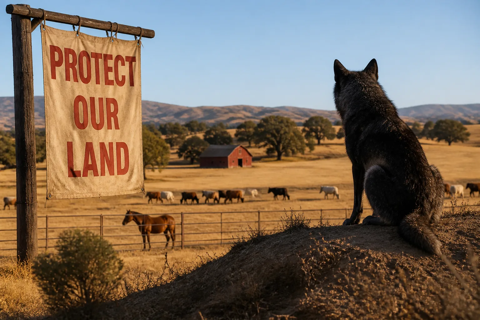 California Rallies to Address Rising Wolf Attacks on Northern Livestock