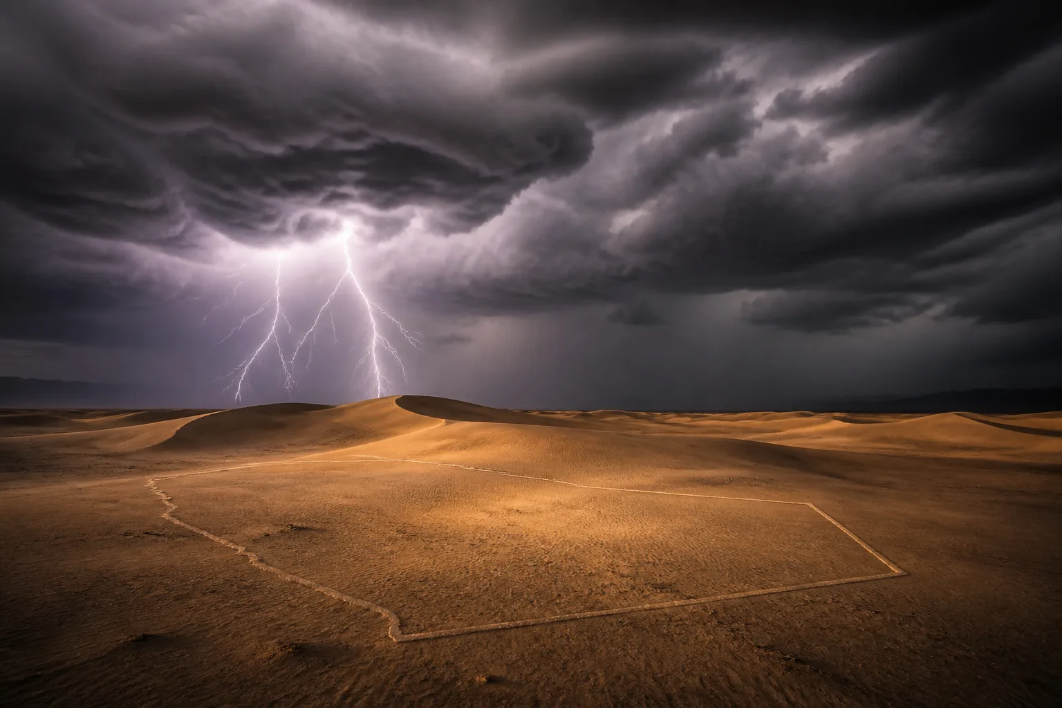 Strong Thunderstorm Warning Issued for Imperial County, California, Until 5 p.m. Monday