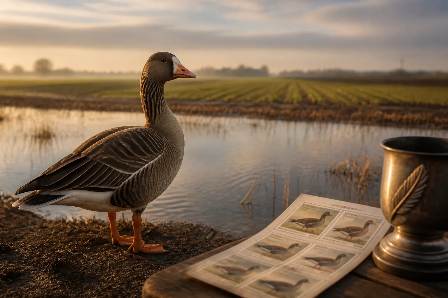 Jeffrey Klinefelters Greater White-Fronted Goose Wins 2026-27 California Duck Stamp Contest