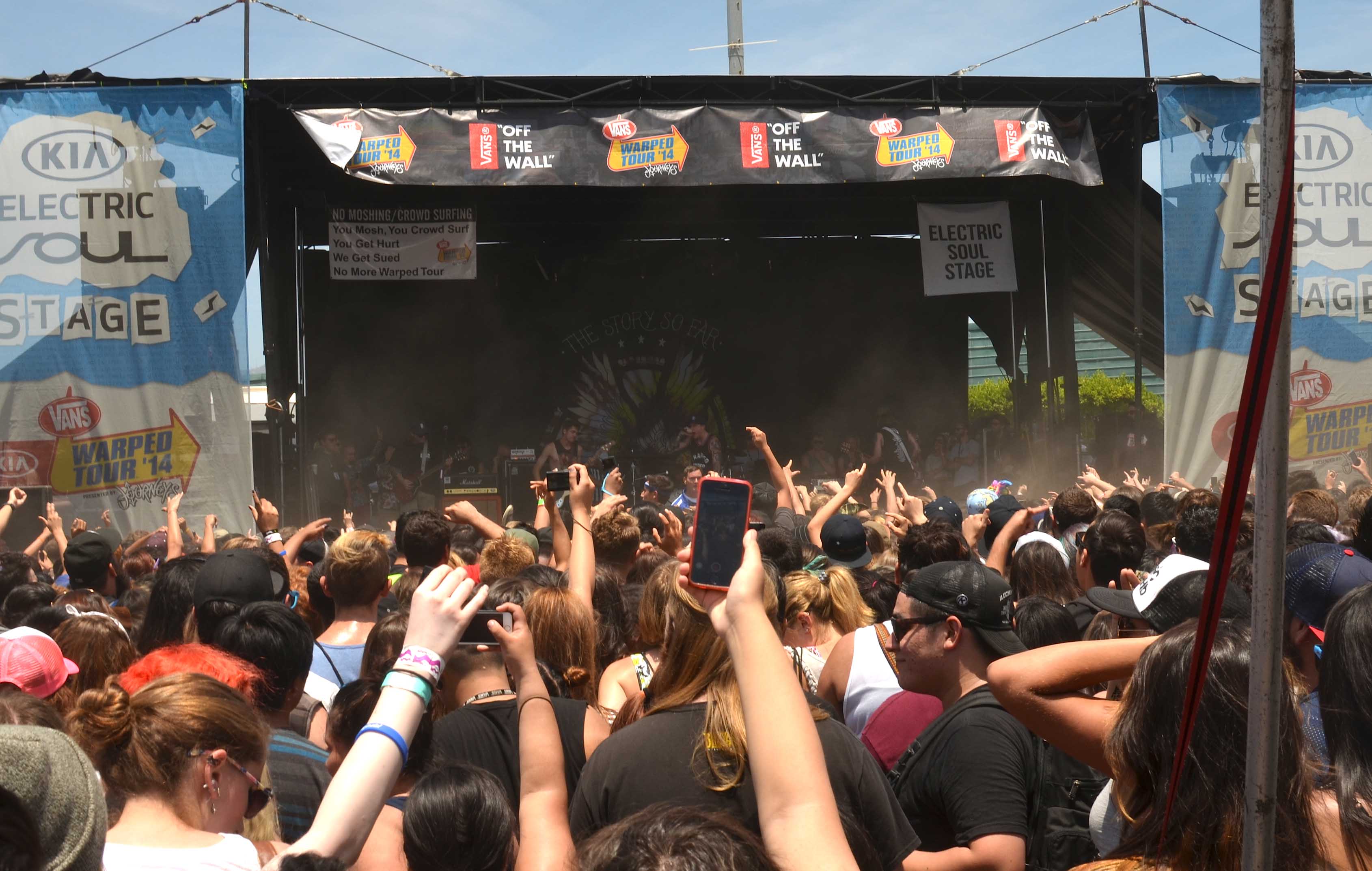 warped tour experience