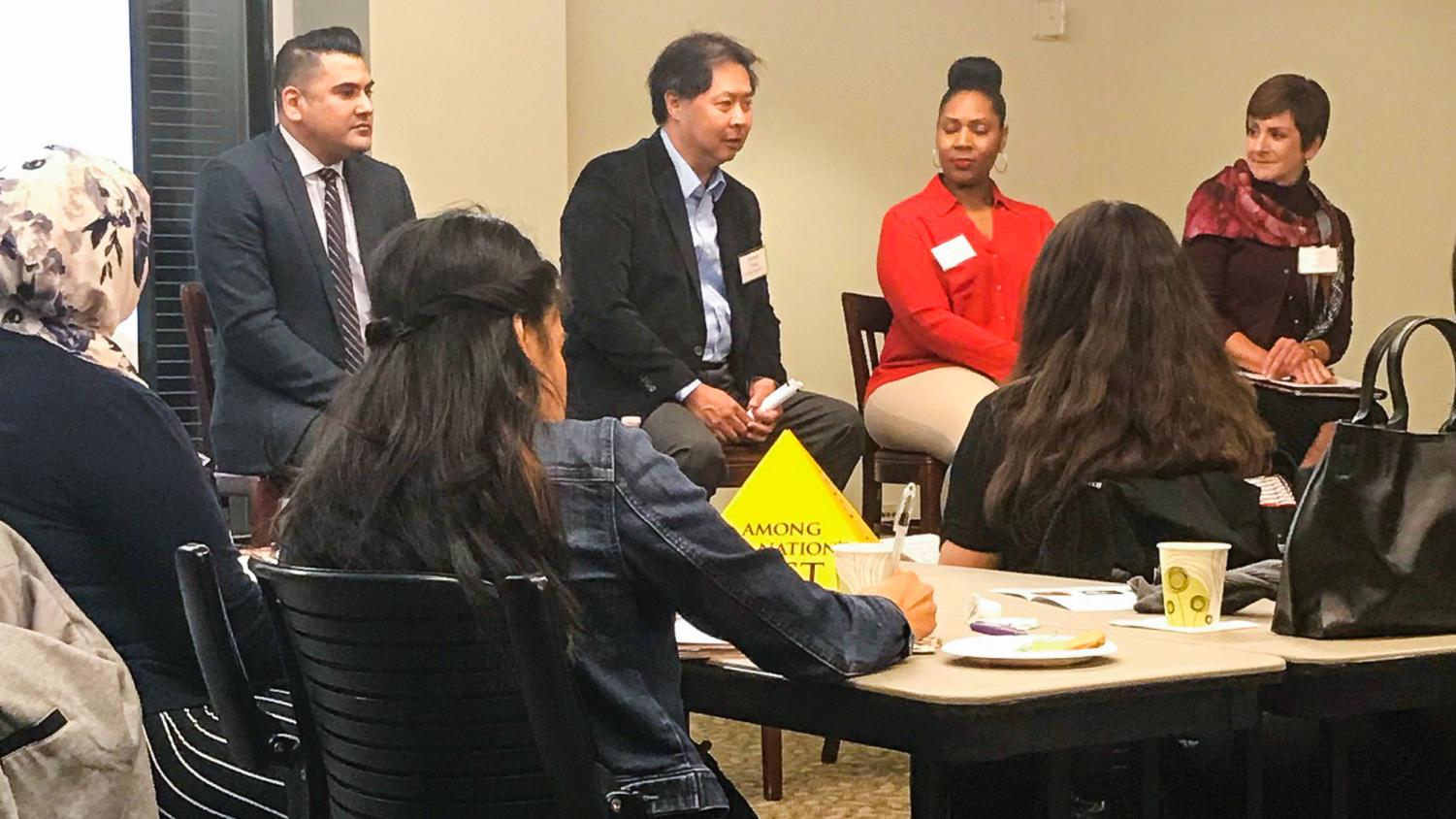 CSULB Alumni participated in a panel geared towards teaching students who are currently enrolled or have recently graduated valuable career building skills.