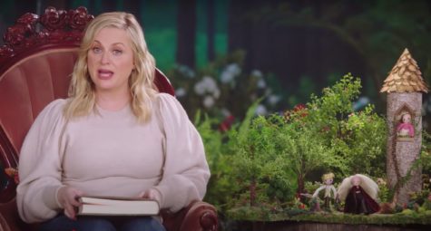 A screenshot from a Pure Leaf commercial featuring a miniature set created by Ashley Steeves on the right. Screenshot courtesy of Ashley Steeves.