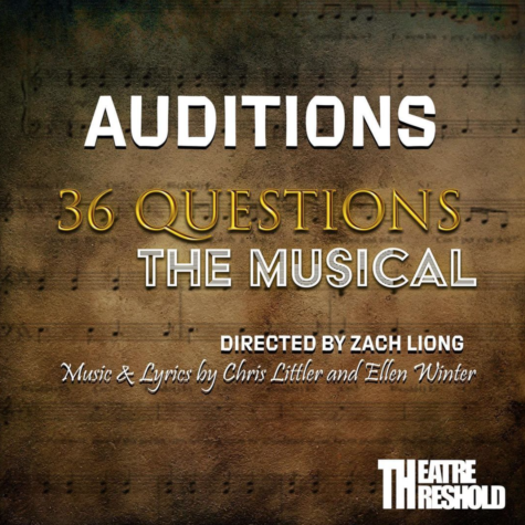 "36 Questions" is a 2017 musical released in the form of a podcast. This adaptation will be released from Mar. 11-12. Art courtesy of CSULB Theatre Hub&squot;s Instagram.