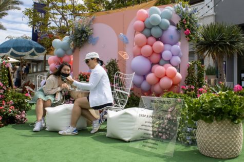 Along with live music and plenty of shopping options, the Creative Communal Market provided an instagrammable spot to remember the event.
