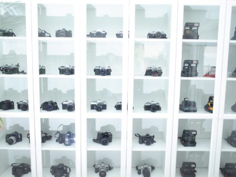 Relics vintage camera store sources all their cameras form a variety of online marketplaces and after a thorough quality check its stored behind a trophy-like glass case.