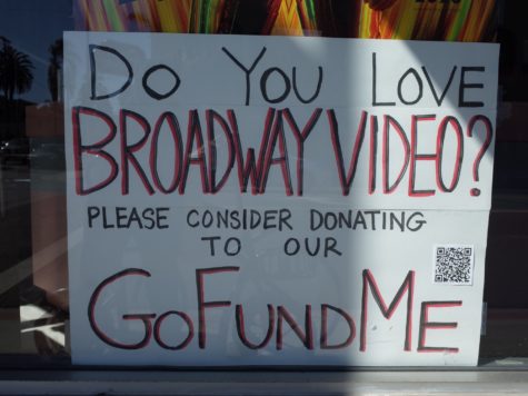 The Broadway Video store launched a campaign fundraiser to raise $20,000 in order to remain to open.