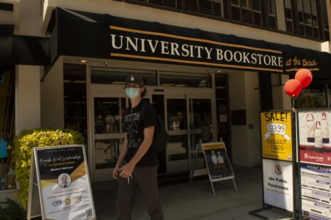 At the two story University Bookstore you can get CSULB gear, your class books and supplies, laptops and Student ID.