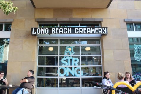 8/22/21 - LONG BEACH, CA: The Long Beach Creamery is known for its unique ice cream flavors made with organic ingredients.