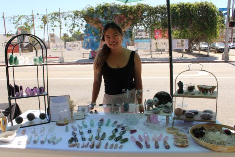 9/4/2021 - Joann Ly is the owner of Lavender and Tower, a small business that promotes crystals and taking care of one's mental health.