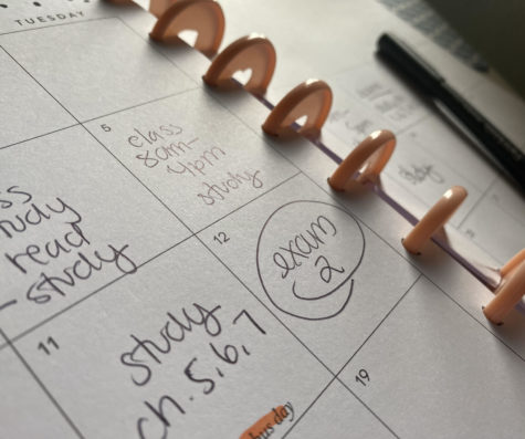 The typical college student has a schedule that looks like this, booked and busy.