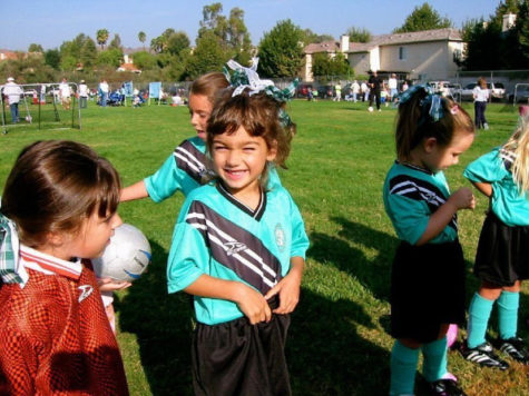 According to her father Tim Silano, Lena Silano was a natural at soccer from her early days playing in Augora Hills, Calif. Photo provided by Lena Silano.
