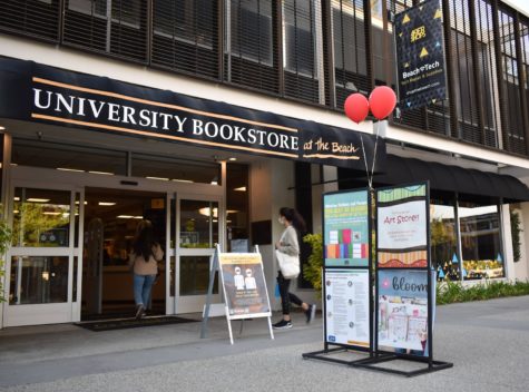 Long Beach state bookstore provides textbooks and other university merchandise to students.