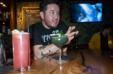 The Grasshopper has a wide variety of mixed drinks for patrons to select, but the Daily 49er staff would recommend these two dry gin drinks called Daydreamer (right) and Say No More.