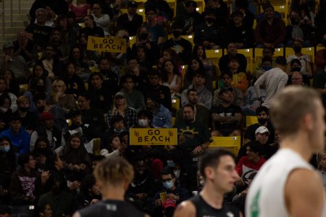 With two of the best team in the country facing off, he Walter Pyramid was loud throughout as Long Beach State and Hawaii battled on the court on Friday, April 1.
