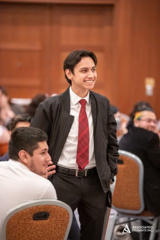 Isaac Julian was recently elected ASI president in the 2022 elections, March 17.