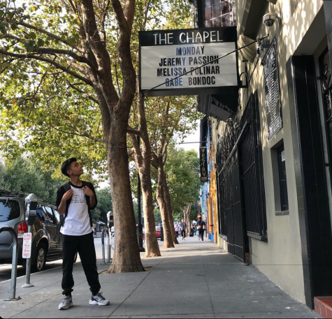 The concert of Gabe Bondoc was located in The Chapel Hall in San Francisco on August 22nd, 2017.