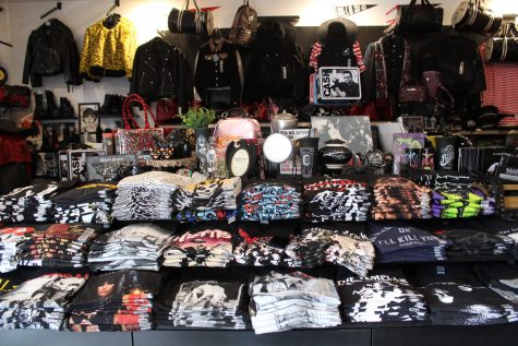 Punk rockers can find a number of band t-shirts at DeadRockers.