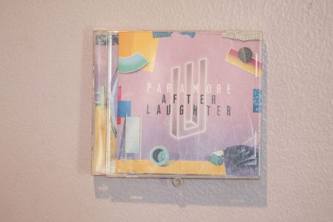 A photo of Paramores' Album, 'After Laughter', bought the year it came out in 2017.
