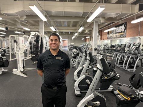 Clinic Director Brice Rosby makes use of the Life Fit Center to help students, faculty and Long Beach community members mobility.