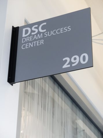 The Dream Success Center is located on the second floor in room 290 of the Student Success Center located beside the TRIO program offices and computer lab.