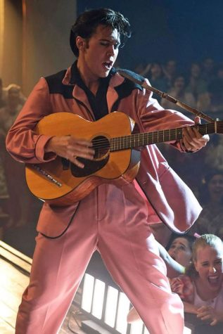 Austin Butler as Elvis in the new Elvis movie.