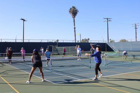 Pickleball has taken over some tennis courts in Long Beach due to its inclusiveness.