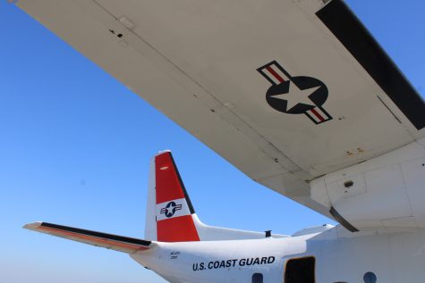 Many guests got to see a Coast Guard C-27J aircraft and take a look inside the plane.