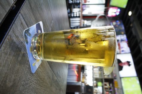 A Pacifico poured from the Blizzard Beer System at Dogz Bar and Grill.