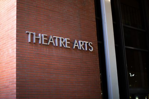 A picture of the theatre arts building on upper campus.