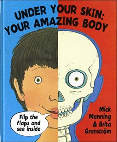 "Under Your Skin: Your Amazing Body" by author/illustrators Mick Manning and Brita Granstorm. Cover inspiration for "Deadman’s Halloween" by Jaime Salazar.