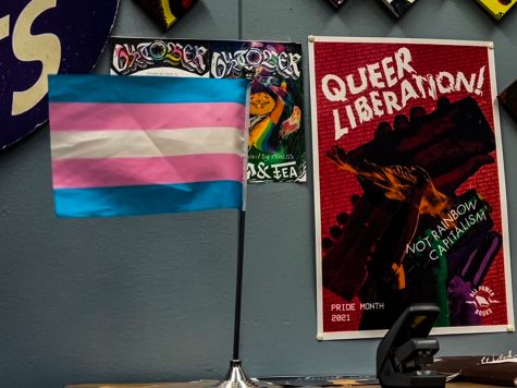 The LGBTQ+ Resource Center, located in the Faculte Office - 4,
