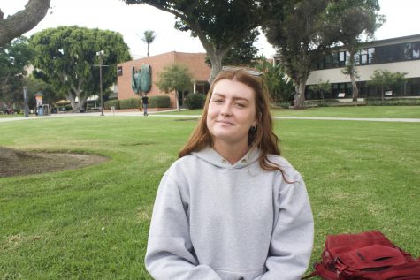 First-year Kayla McLaughlin recently moved to Long Beach from South Africa, where Halloween isn’t typically celebrated. She is eager to see if the traditional American Halloween will live up to the hype that she has seen in the media and heard about from her peers.