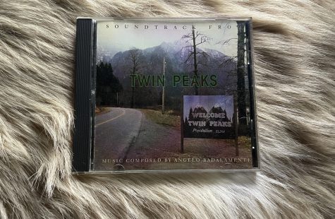 The CD for the soundtrack from "Twin Peaks" (1990), which was composed by Angelo Badalamenti for the show.