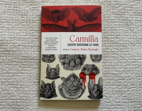 A copy of "Carmilla" by Joseph Sheridan Le Fanu, which was first published in 1871. This edition includes an introduction and notes by Carmen Maria Machado, author of "In the Dream House", "Her Body and Other Parties" and more.