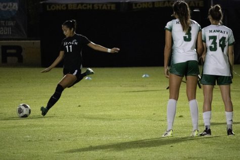 Long Beach State women's soccer Maddy Perez was crucial to key plays in the match as she provided an assist to a play that ended in a goal against Hawaii