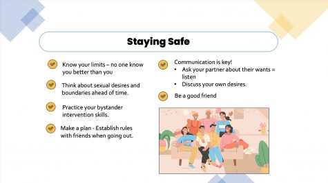 Creating boundaries along with knowing one's limit can help students can make it easier for students to stay safe and away from dangerous situations.