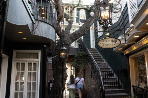 Peppertree Lane is a Laguna Beach landmark, offering dining and shopping options for locals and visitors.