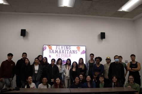11/06/2023 Long Beach, Calif: The Flying Samaritans held its first general meeting on Nov. 6 at USU room 205 and tons of members showed up to learn more about the organization. The meeting consisted of an icebreaker and other events the organization plans to run.
