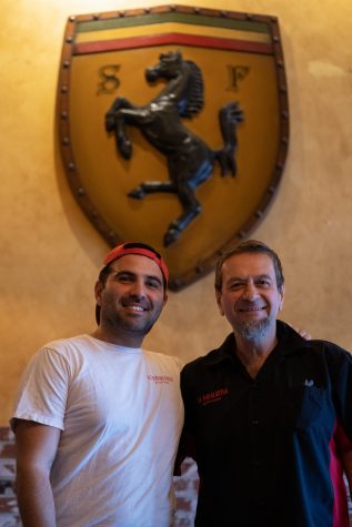 Son (left) Michael Procaccini and father (left) Stefano Procaccini both work the restaurant along side their employees to serve a wide variety of italian dishes.