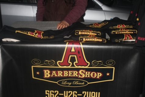 04/05/2024 - A BarberShop was a popular location for attendees to visit. They offered $20 haircuts for adults and free haircuts for kids all night quickly gathering a long line.